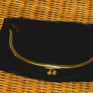 Black Velvet Evening Clutch
